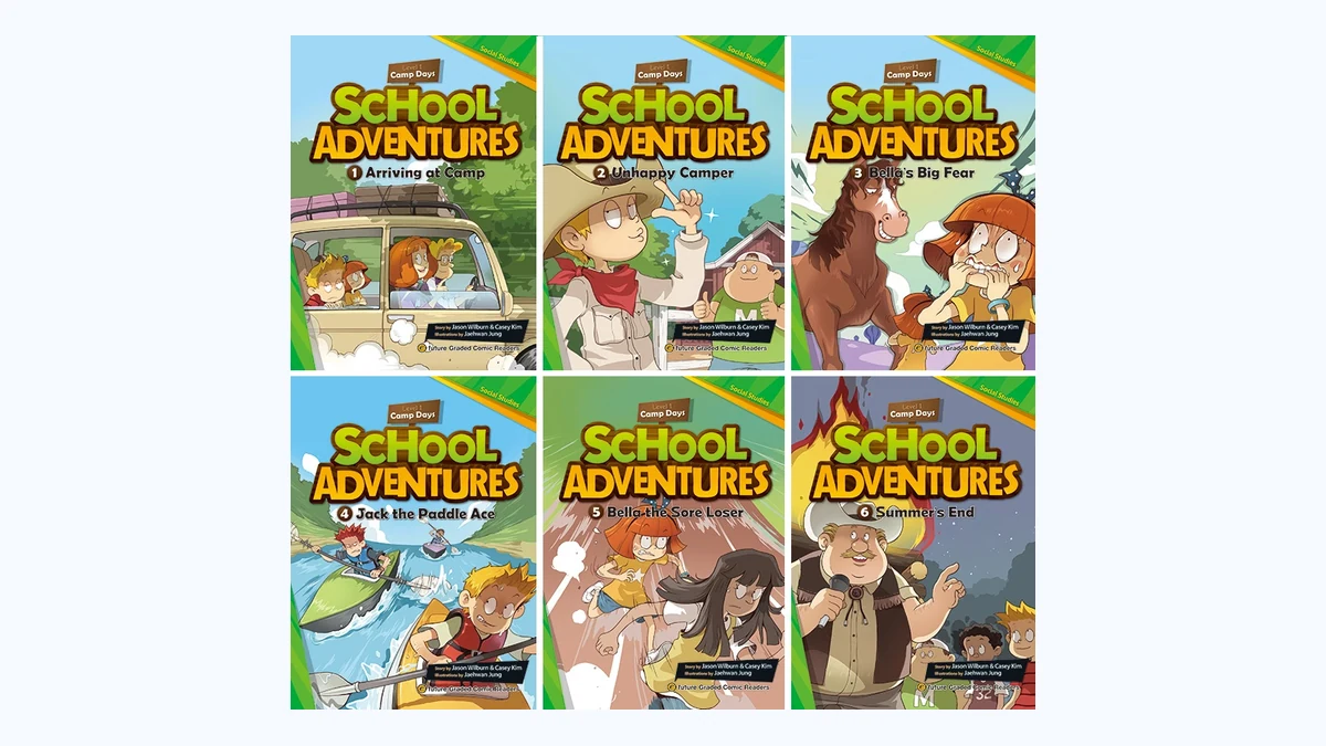 Komiksy po angielsku na wakacje